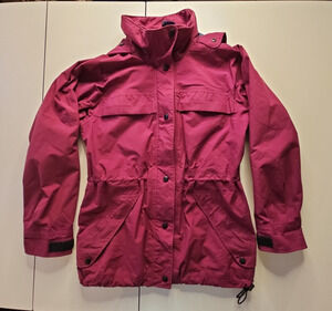 Vintage 80s 90s Mountain Equipment Co Op MEC Gore Tex Jacket Womens Size 3 Burgu